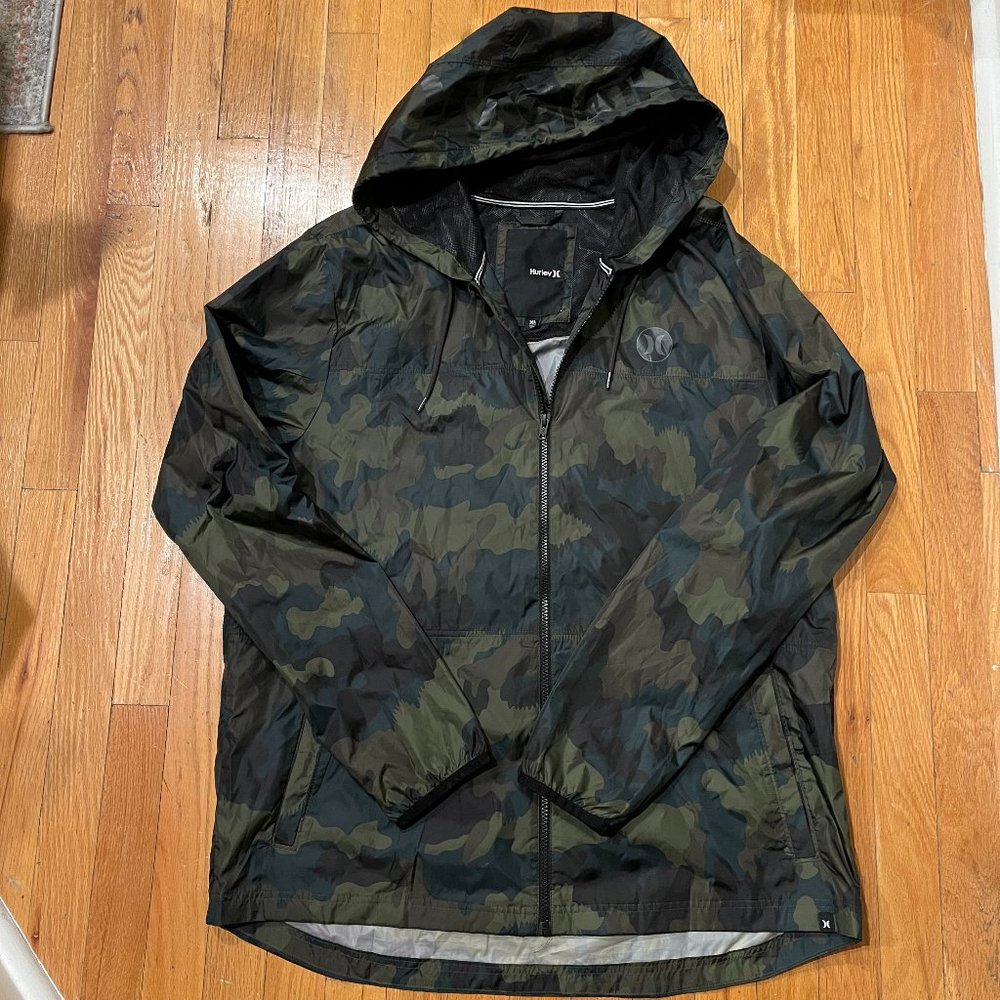 HURLEY Mens Windbreaker Size L